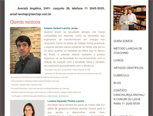 Tablet Screenshot of lanchajr.com.br